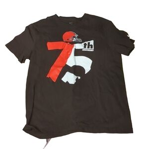 NIKE Cleveland browns 75th anniversary tee size medium
